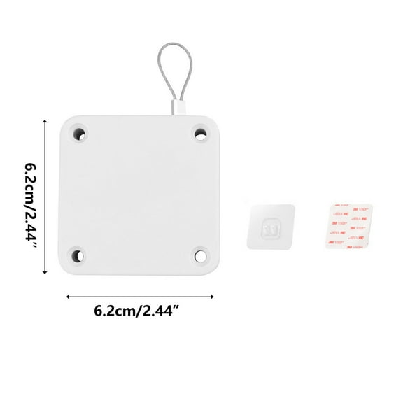 Rkxzt Door Closers Automatic Return Door Closer 1200g Tension No-Hole Mute Rope Sliding Door Closer for Office Bedroom Interior Doors Home &