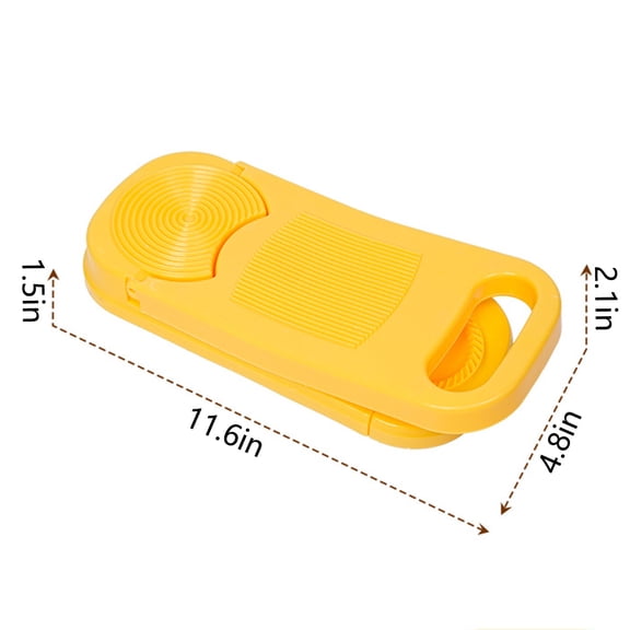 Rkxzt Dumpling Machine Multi Functional Gyoza Maker and Dumpling Press Tool Set,Yellow or Sky Blue,11.61x4.8x2.16in Home Pasta Making Kit Kitchen