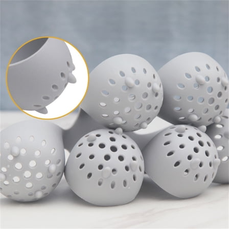 Rkxzt Egg Cooker 4PC Silicone Egg Poacher Cups Tray Non-Stick Cooker for Poached and Hard Boiled Eggs Gray 5.12x5.12x4.92 Inches Kitchen Supplies|Silica