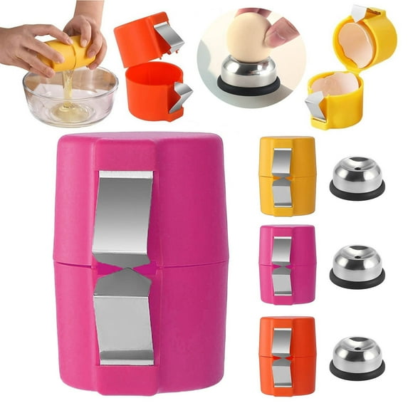 Rkxzt Egg Opener Egg Opener Tool Multifunctional Handheld Cracker and Separator for Effortless Piercing and Cracking Home Garden