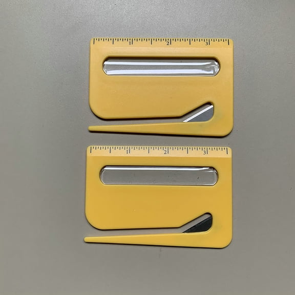 Rkxzt Envelope Opener,Envelope Opener Tool with Concealed Blade Letter and Package Cutter Multifunctional Office Supply,Office Stationery