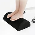 thumbnail image 1 of Rkxzt Floor Mats Ergonomic Half Shaped Footrest Cushion with Non-Slip Bottom High-Density Foam for Office Desk Leg and Knee Support Home, 1 of 8