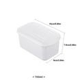 thumbnail image 1 of Rkxzt Fresh-Keeping Box Large Plastic Food Storage Container with Lid Freezer Box Refrigerator Organizer BPA-Free Leakproof Microwaveable Kitchen, 1 of 8