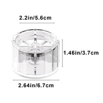 Rkxzt Heightening Foot Pads 4PC Adjustable Furniture Risers 4 Inch Heavy Duty Bed Lifts for Desk Table Sofa Chair Clear Plastic Kitchen &