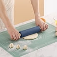 thumbnail image 1 of Rkxzt High Temperature Washable Kneading Mat-Non-Stick Rolling Mat for Kneading Dough,Thickened Mould Board,Rolling Pin for Baking and Cooking, 1 of 6