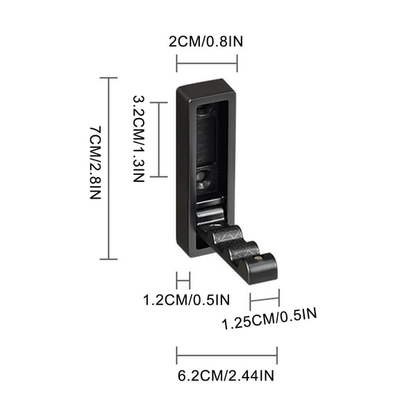 Rkxzt Hook Up,Foldable Wall Hook Retractable Heavy Duty Mount for Bathroom Closet Entryway Kitchen,Hooks/Hangers/Holders|Alloy