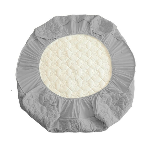 Rkxzt Hydrophobic Fitted Sheet Waterproof Mattress Cover 180x200cm 70x78 Inches Breathable Soft Washed Fitted Sheet Protective Bed Pad