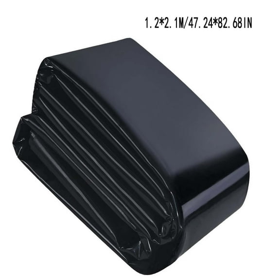 Rkxzt Impermeable Membrane,Folding Pool Pond Liner Waterproof Membrane 1.2M x 2.1M Flexible Seepage Barrier,Rugs|Silica Gel,As Shown