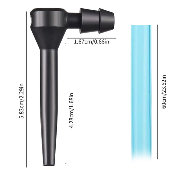 Rkxzt Maple Sap Dropper Maple Syrup Tree Tapping Kit with 12 Taps and 12 2ft Collection Tubes Blue Food Grade Rubber Kitchen Dining