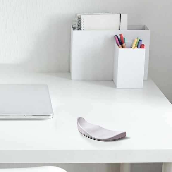 Rkxzt Mobile Palm Rest Ergonomic Mouse Wrist Rest Pad with Non-Slip Base Soft Palm Support Office Comfort 2 Color Options Tools/Office|Silica Gel,Gray