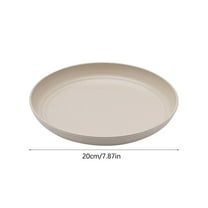 Rkxzt P Lastic Fruit Bowl,Plastic Fruit Tray 7.87x7.87x1.18in Snack Serving Bowl for Kitchen Living Room Party,Kitchen Utensils Gadgets