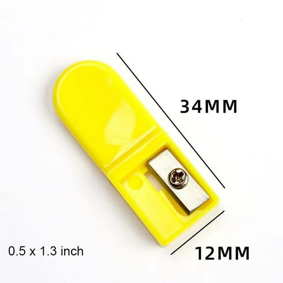 Rkxzt Pencil Sharpener 2.0mm Automatic Pencil Sharpener for Lead Refills Portable 6 Color Jelly Design Pen Core Sharpener Tools/Office