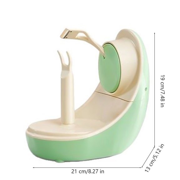 Rkxzt Plastic Peeler,Automatic USB Rechargeable Fruit and Vegetable Peeler Tool with Charging Cable Green 1 Count,Kitchen Utensils Gadgets