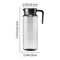 Rkxzt Plastic Thermos Flask,Large Capacity Plastic Tea Kettle Pitcher with Lid, 32 oz Drink Dispenser for Iced Tea, Lemonade, and Infused Water,Kitchen