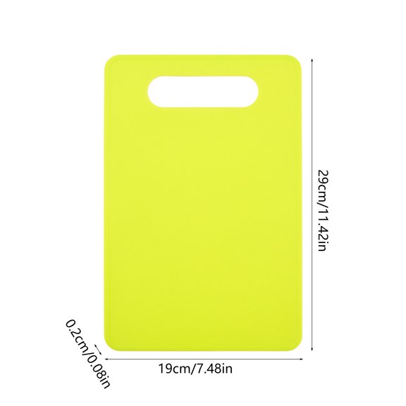 Rkxzt Plastics Chopping Board,Double Sided Fast Defrosting Aluminum Alloy Chopping Board with Knife Sharpener 11.41x7.48",Kitchen Utensils