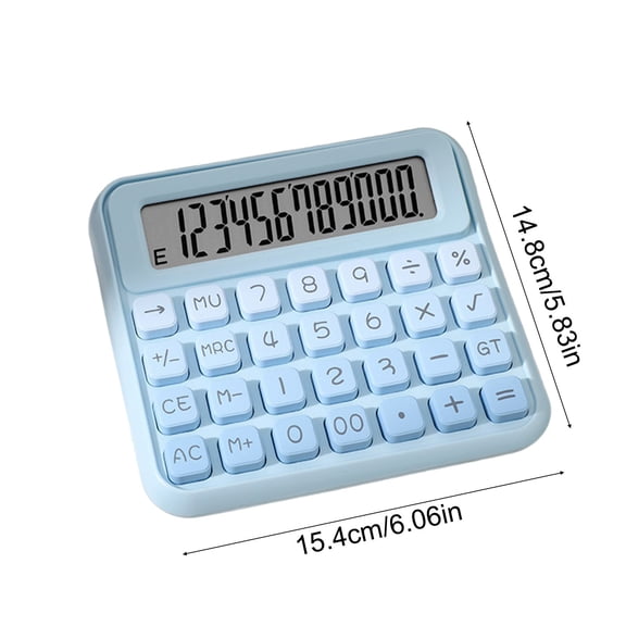 Rkxzt Plastics Large Screen Calculator,Large Screen Financial Calculator with Double Tilt Design 12-Digit Display 240 Functions for Office and School