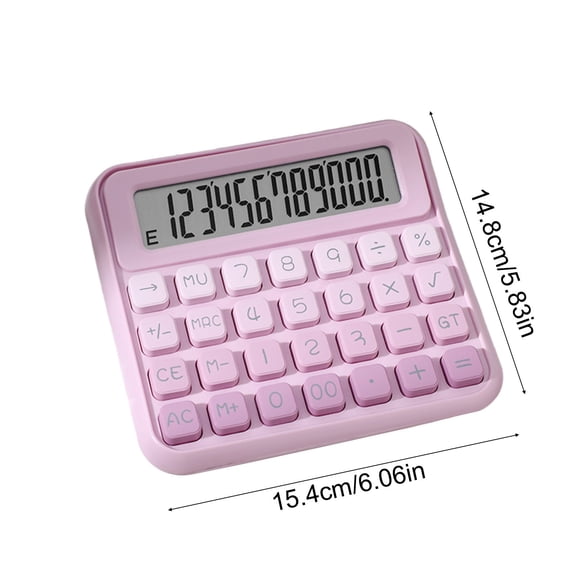 Rkxzt Plastics Large Screen Calculator,Large Screen Financial Calculator with Double Tilt Design 12-Digit Display 240 Functions for Office and School