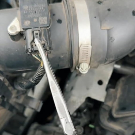 Rkxzt Pliers 16 Inch Extended Pointed Pliers with Ergonomic Handle for Car Plug Disassembly and Narrow Spaces 1 Count Tools/Office|Stainless Steel,Color