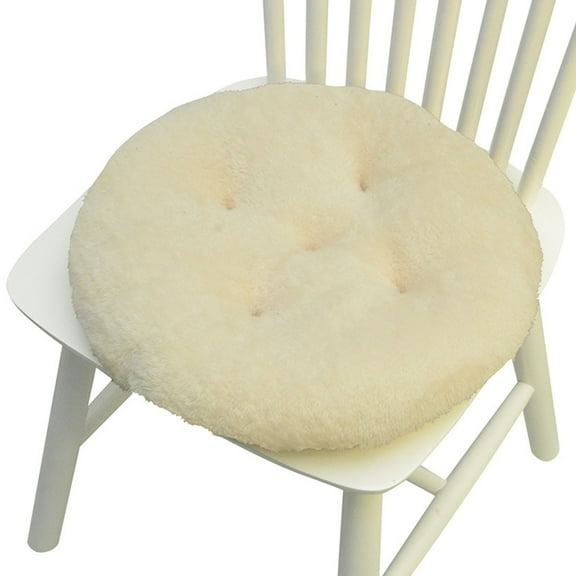 Rkxzt Plush Chair Cushion Pad,Pillows Seating for Meditation,Floor Cushions for Adults,Fluffy Chair Cushion for Car Home Office Dining Room Indoor Outdoor Kitchen (round)