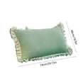 thumbnail image 1 of Rkxzt Polyester Pillowcase,French Ruffle Pillowcase Soft Brushed Polyester Envelope Closure Standard Size 18.89x29.1",Bedspreads,Coverlets, 1 of 7