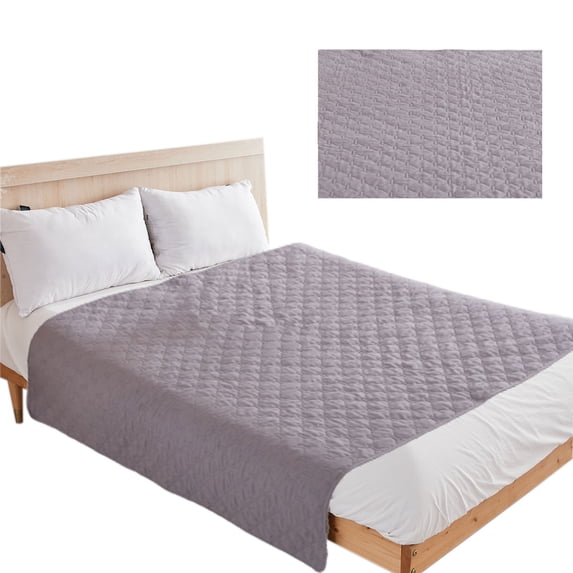 Rkxzt Protective Pad Non-Slip Pet Mattress Couch Protective Cushion Tear Resistant Leakproof Washable Dog Blanket 40x50 Inch 1Pcs Bedding|Cloth,Gray