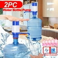 thumbnail image 1 of Rkxzt Pump Dispenser Manual Water Dispenser Blue Medium Bottle Pump Without Air for 3-5 Gallon Drinking Water Kitchen Utensils Gadgets, 1 of 10