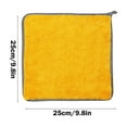 thumbnail image 1 of Rkxzt Rag Super Absorbent Fleece Dishwashing Cloth with Lanyard 9.8x9.8"Thick No Lint Cleaning Towel for Kitchen Household Kitchen, 1 of 7