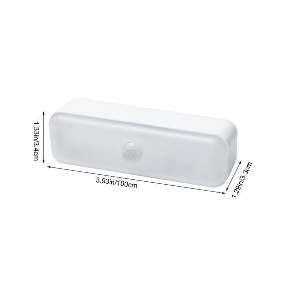 Rkxzt Sensor Lights 1PC Motion Sensor Wireless LED Wardrobe Light USB Rechargeable Under Cabinet Lighting 3.94in White Lighting Ceiling