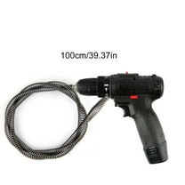 Rkxzt Sewer Unclogging Tool Plumbing Snake Tool Pipe Drain Cleaner Sewer Dredge Spring Auger with Ergonomic Handle 42x28x8cm 1Pcs Kitchen &