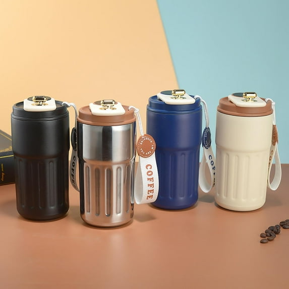 Rkxzt Stainless Steel Cup Smart LED Display Travel Mug with Temperature Control Leak Proof Lid Insulated Stainless Steel Hot and Cold Drink Bottle for