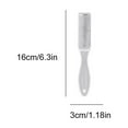 thumbnail image 1 of Rkxzt Stainless Steel Foot Scrubber,Stainless Steel Foot File Callus Remover Pedicure Tool with Ergonomic Handle 6.3 Inch,Power Rotary|Stainless Steel,White, 1 of 5