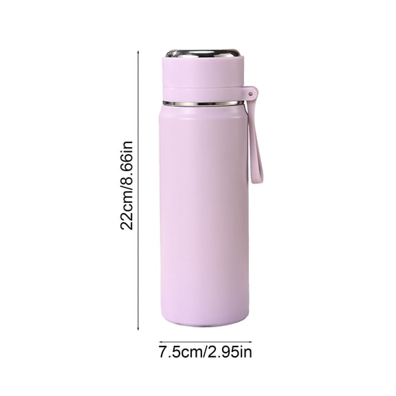 Rkxzt Stainless Steel Water Cup,316 Stainless Steel Vacuum Insulated Water Bottle 500ml Leak Proof One Button Open Travel Cup Blue,Kitchen Utensils