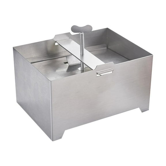 Rkxzt Tofu Pressing Equipment Stainless Steel Cheese and Paneer Press with Drip Tray Adjustable Pressure Maker for Efficient Water Removal Home