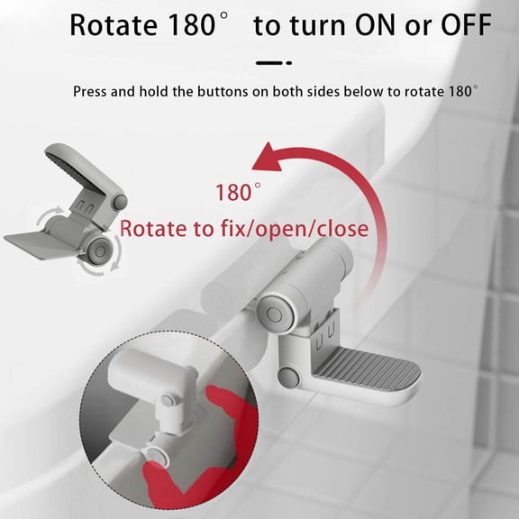 Rkxzt Toilet Lock 1PC Boy's Proof Toilet Lid Lock Child Safety Toilet Seat Lock for Standard Toilet Lids Tools/Office|Plastic,White