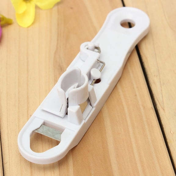 Rkxzt Vegetable Cutter,Green Bean Cutter Stringer Remover with Stainless Steel Blades White Vegetable Slicer Tool,Kitchen Utensils &