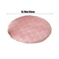 thumbnail image 1 of Rkxzt Velvet Cushion Round Plush Tatami Chair Cushion Floor Stool Seat 13.78x13.78in Flock Material 1Pcs Bedding|Flock,Pink, 1 of 8