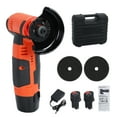 Rlietter Angle Grinder Tool,Handheld Cordless Angle Grinder,Brushless