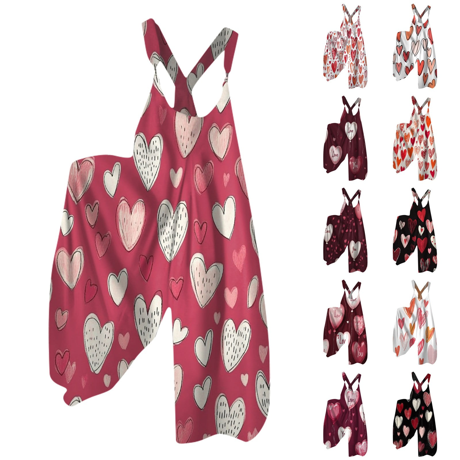 Rlmidhb 2025 Valentine's Day Jumpsuits for Women Yellow Summer Strappy