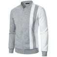 Rlmidhb Bomber Jacket for Men Gray Spring Fall 2025 Color Block Jackets
