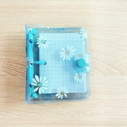 Rlmidhb Daisy Inspired Mini A8 Loose-leaf Notebook | Journal for Personal Use Blue One Size