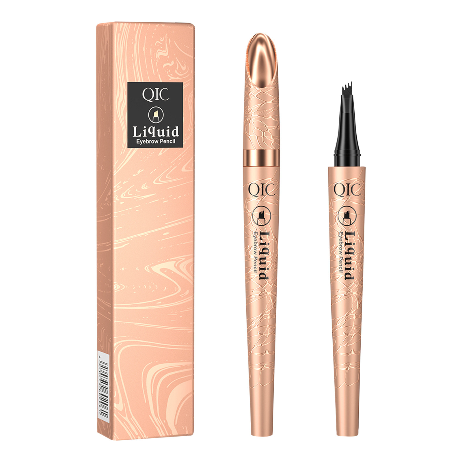 NUOKO Rose Gold Four Eyebrow Pen Wild Eyebrow Smooth And Non Staying