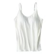 Rlmidhb Women's Plus Size Sexy Camisole Tops Padded No Underwire