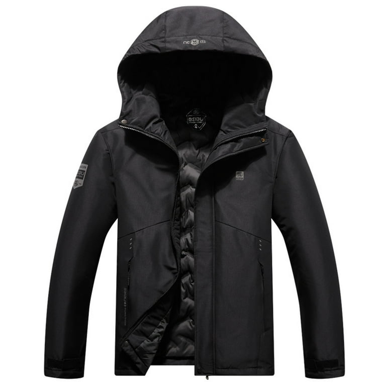Mens rain jacket with hood walmart cheap