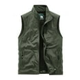 thumbnail image 1 of Rloper-Lop Men's Plus Size Vests Outdoor Quick-Dry Hunting Waistcoats Travel Gym Jogging Running Sport Sleeveless Mesh Jacket Tops, 1 of 5