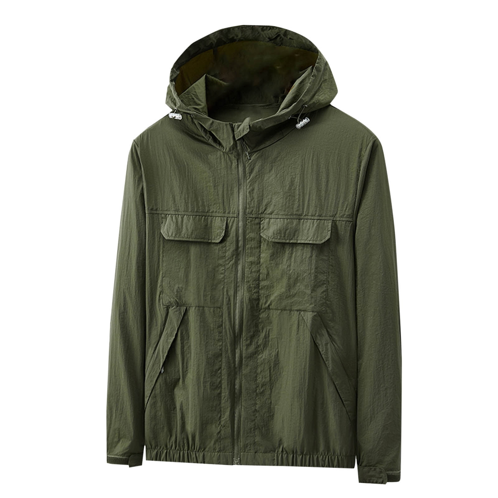 Men's Attlas Rain Jacket – Lightweight Waterproof Windbreaker (S-3XL, Multiple Colors)