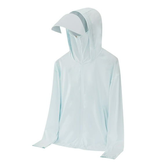 Rloper-Lop Workout Shirts for Men Summer Lightweight Blouses Tops Sun Protection Clothing Long Sleeve Moisture Wicking Outdoor Tops