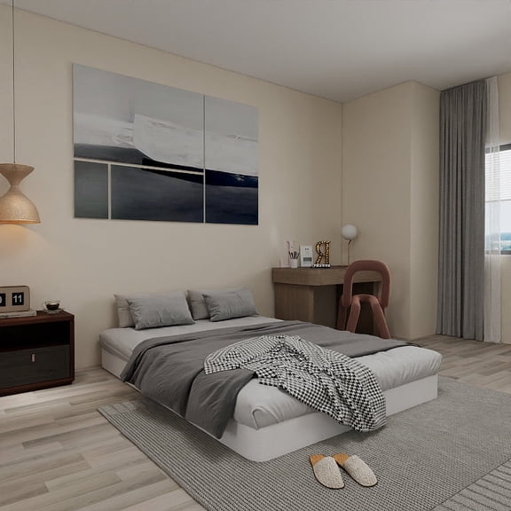 RmagineX Queen Box Spring with Cover 7 Inch Only Metal for Bed Frames