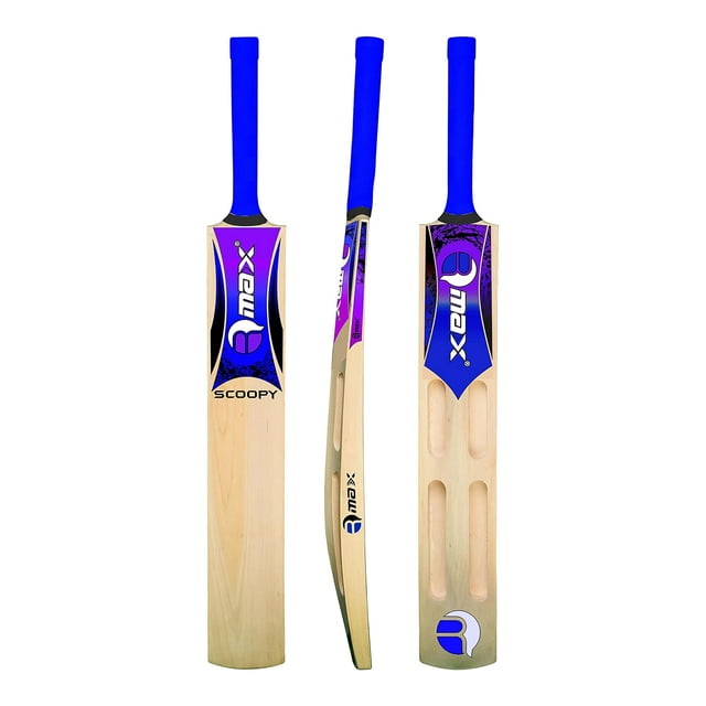 Rmax Kashmir Willow Scoop Cricket Bat For Tennis Ball , Light Weight