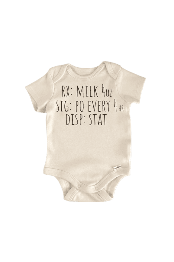 Rn Nurse Hospital Newborn Baby Bodysuit