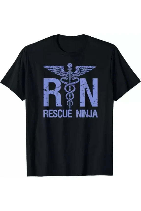 Rn Rescue Ninja Funny Registered Nurse Nursing Quote
